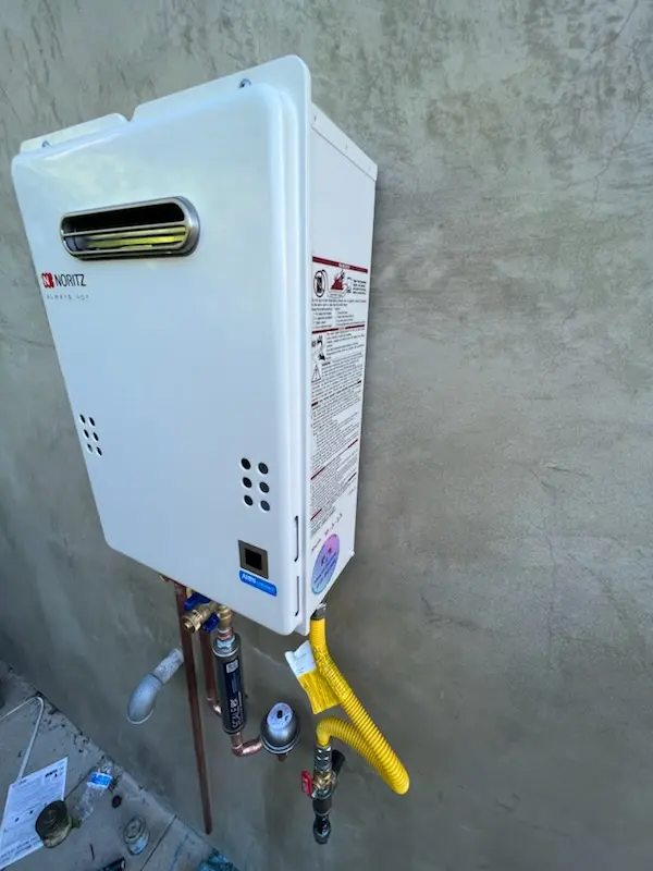 Tankless water heater installation for Sherwood homes